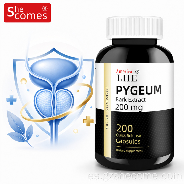 Las cápsulas de Shecome Pygeum de alta calidad favorecen la salud